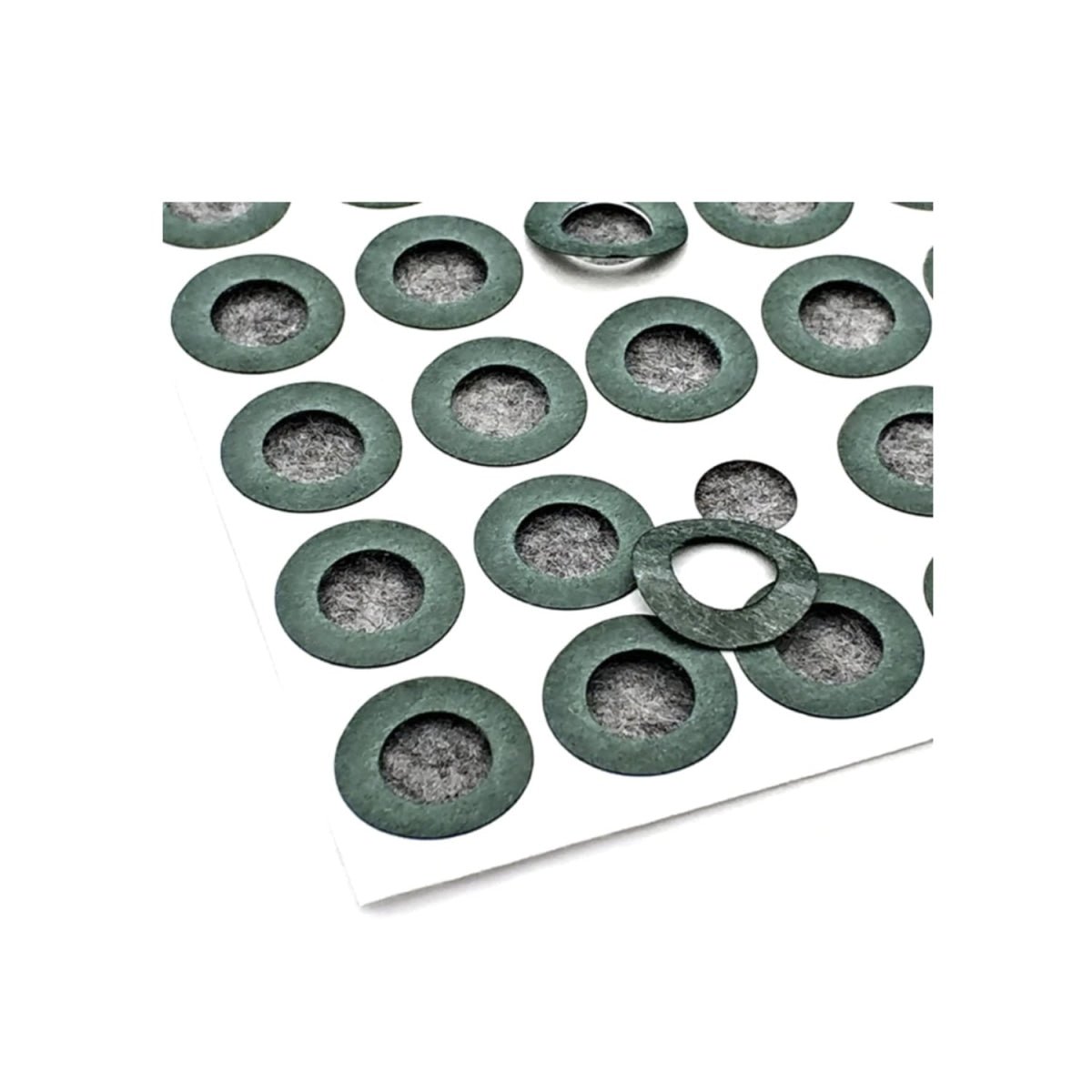 0.2m/18/20pcs 18650 Circles 1S Barley Paper Li-ion Battery Insulation Gasket for Battery Pack Pad - 18 centre-removed circles - Asia Sell