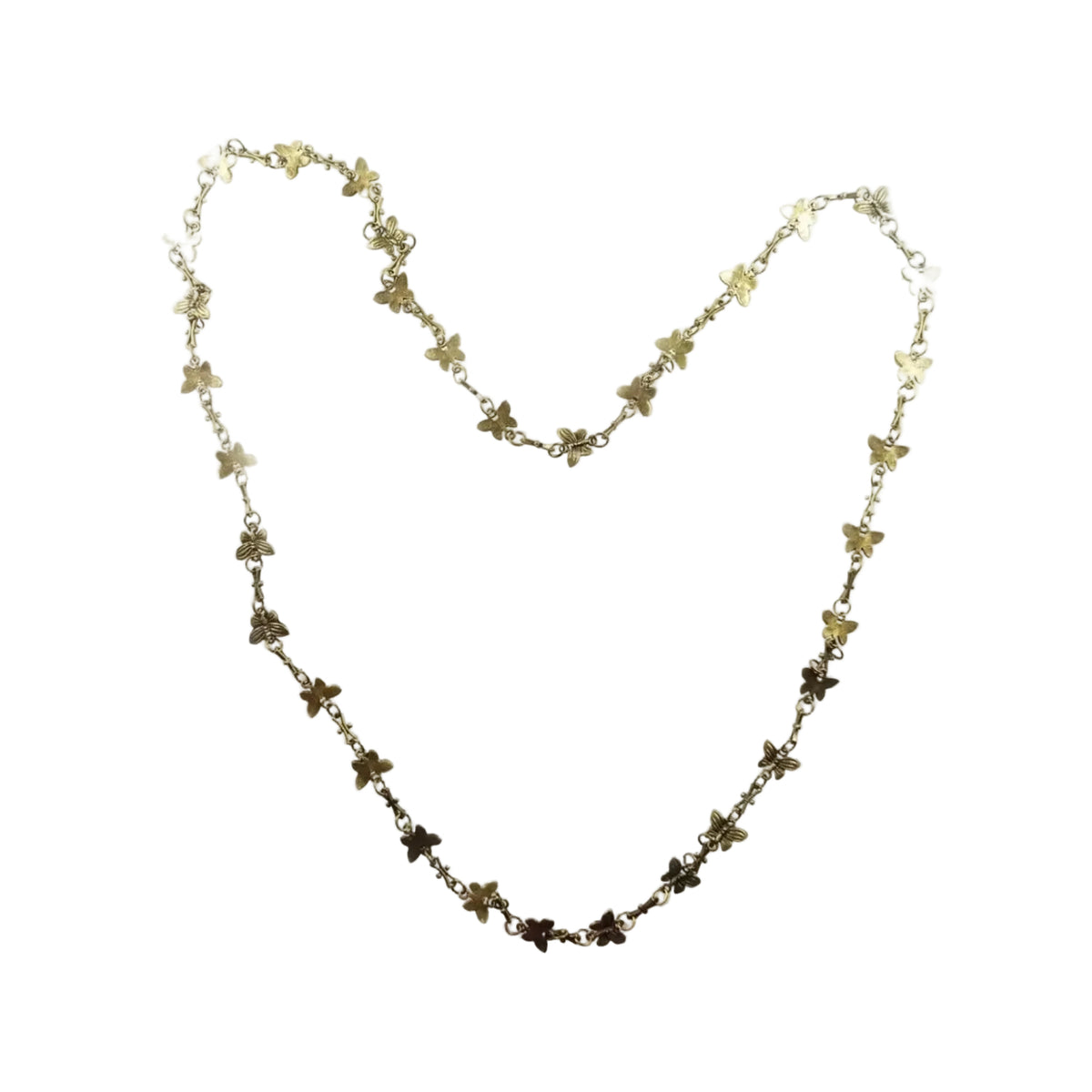1 Metre Alloy Butterfly Chain Antique Bronze Necklace Charms 14x10mm