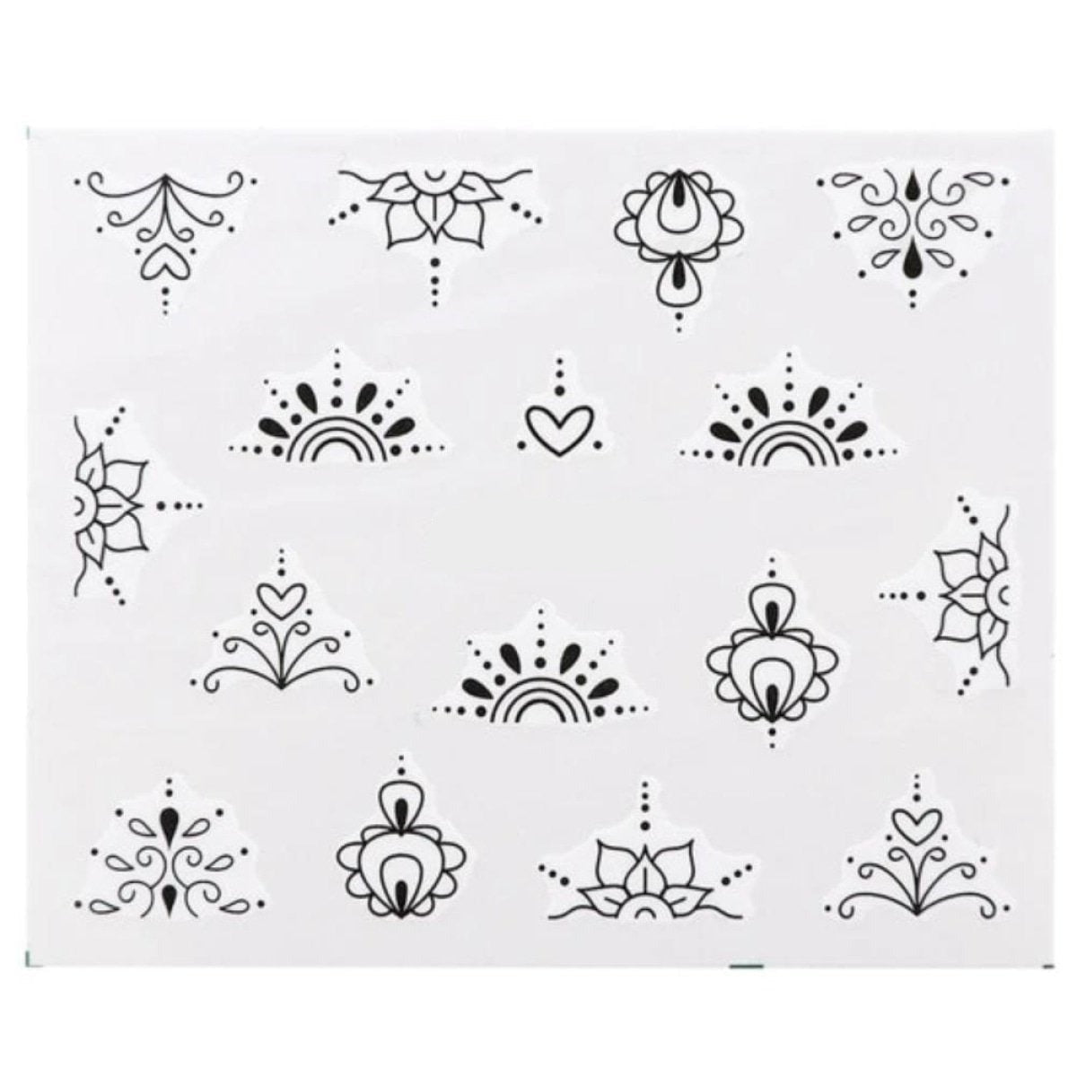 1 Sheet Nail Water Transfer Sticker Cartoon Flamingo Cute Animal Designs Nail Art Slider Manicure - STZ-676 - Asia Sell