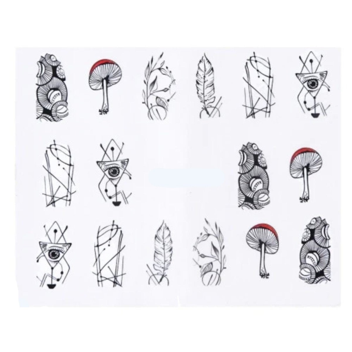 1 Sheet Nail Water Transfer Sticker Cartoon Flamingo Cute Animal Designs Nail Art Slider Manicure - STZ771 - Asia Sell