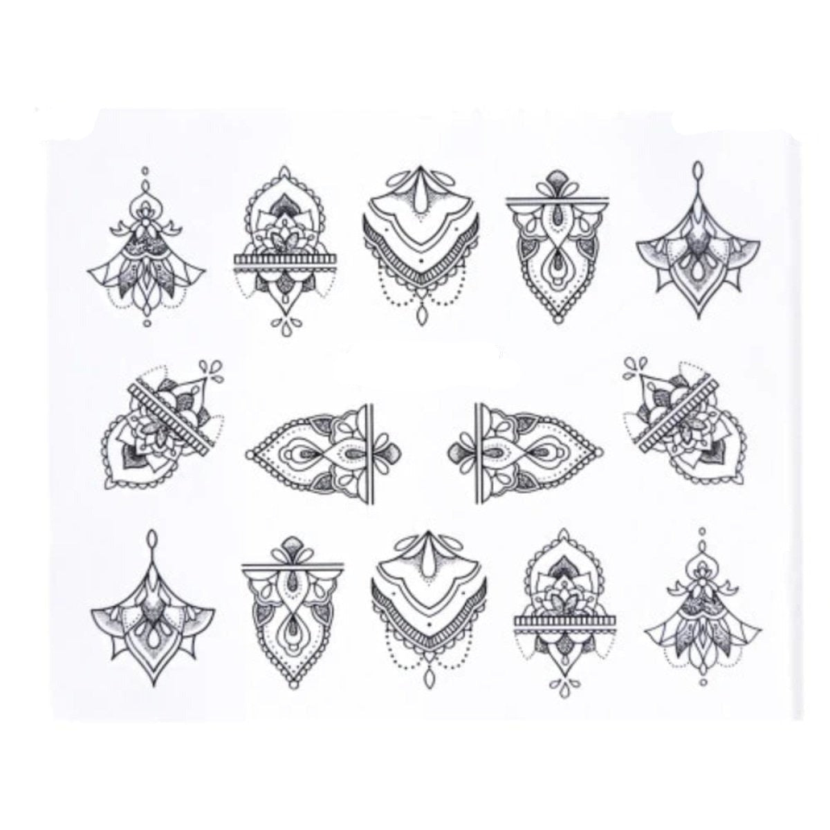 1 Sheet Nail Water Transfer Sticker Cartoon Flamingo Cute Animal Designs Nail Art Slider Manicure - STZ773 - Asia Sell