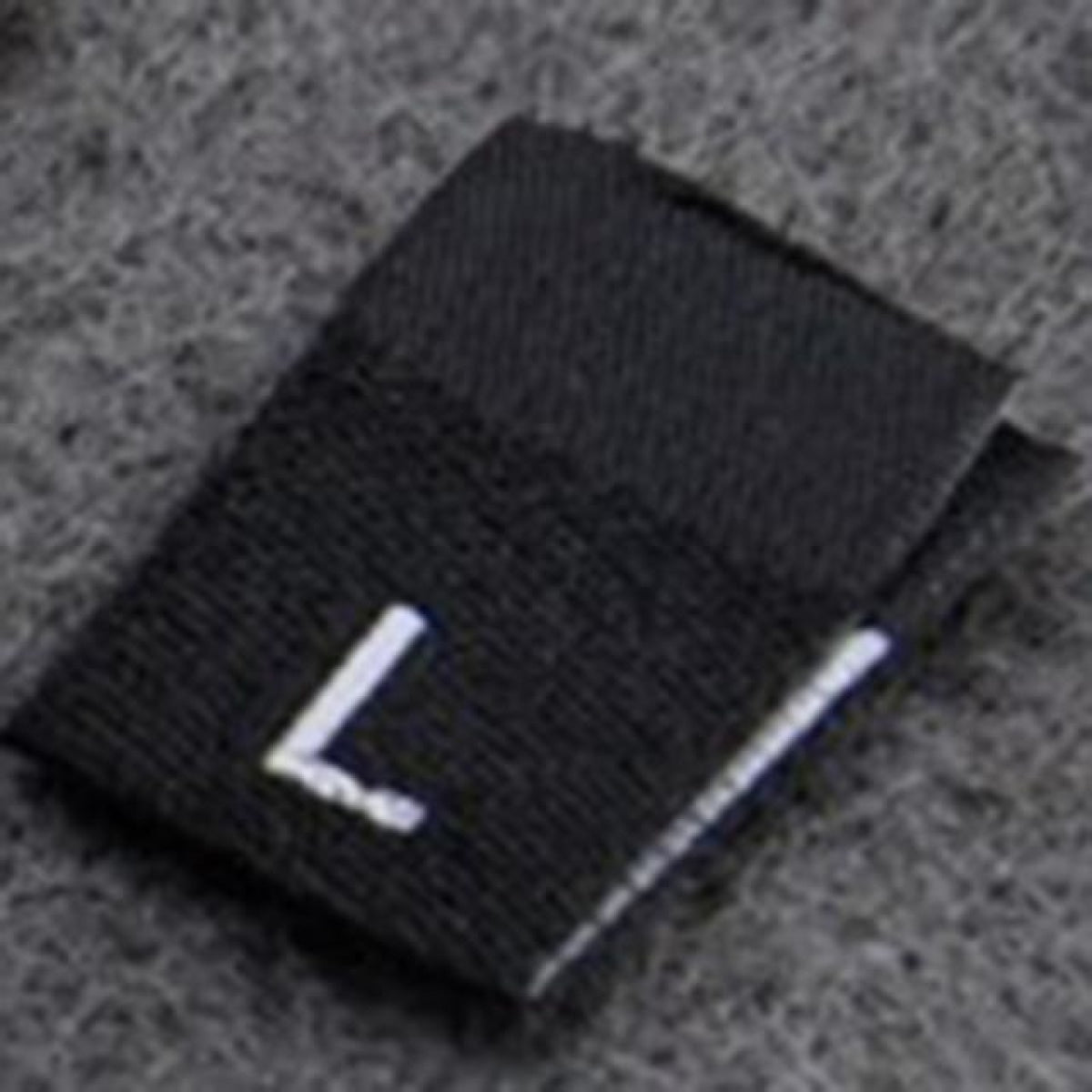 100pcs Clothing Size Label Tags XS S M L XL 2XL 3XL 4XL Black Text White Garment Clothes T Shirt Dress Fabric - L Black - Asia Sell