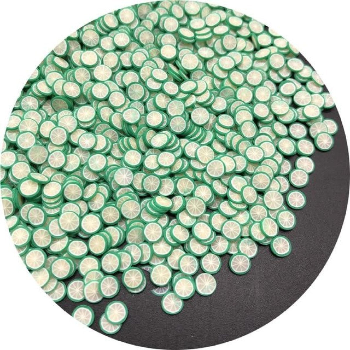 1000pcs 3-6mm Mixed Fruit Animal Clay Beads Decoration Crafts Scrapbook Nail Art - Butterflies - Asia Sell