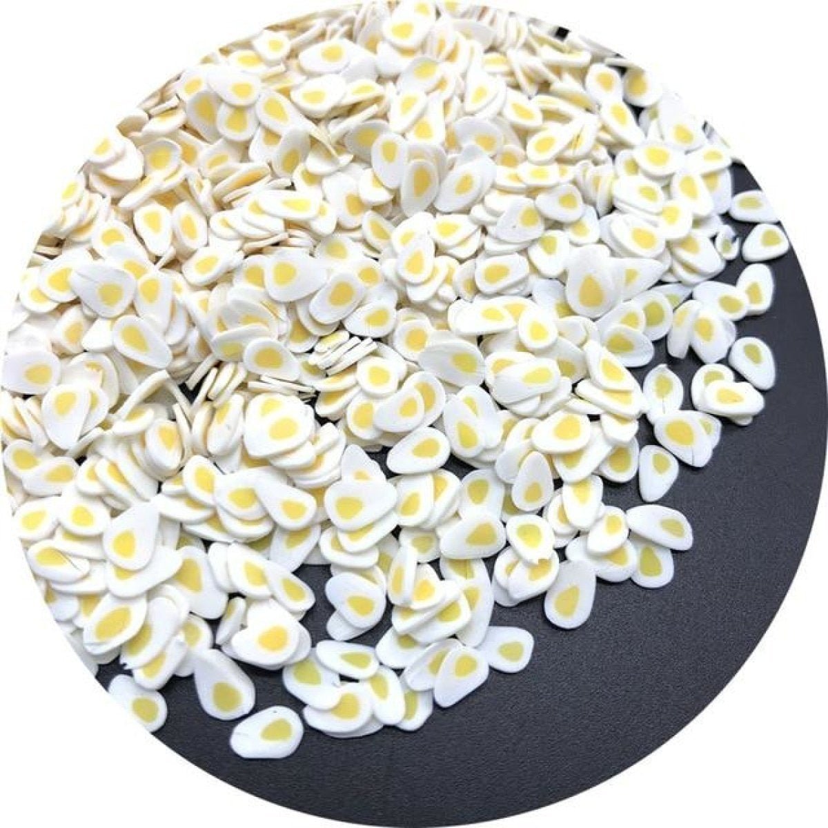 1000pcs 3-6mm Mixed Fruit Animal Clay Beads Decoration Crafts Scrapbook Nail Art - Teddies - Asia Sell