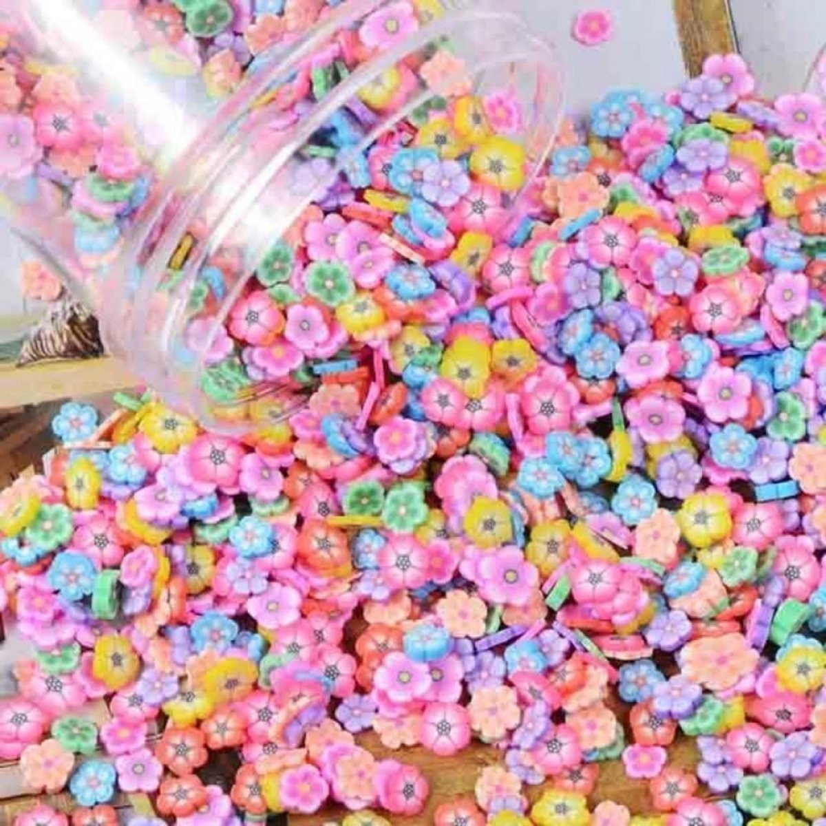 1000pcs Fruit Slice Nail Art Slices Charms 10g Decorations - Flowers - Asia Sell