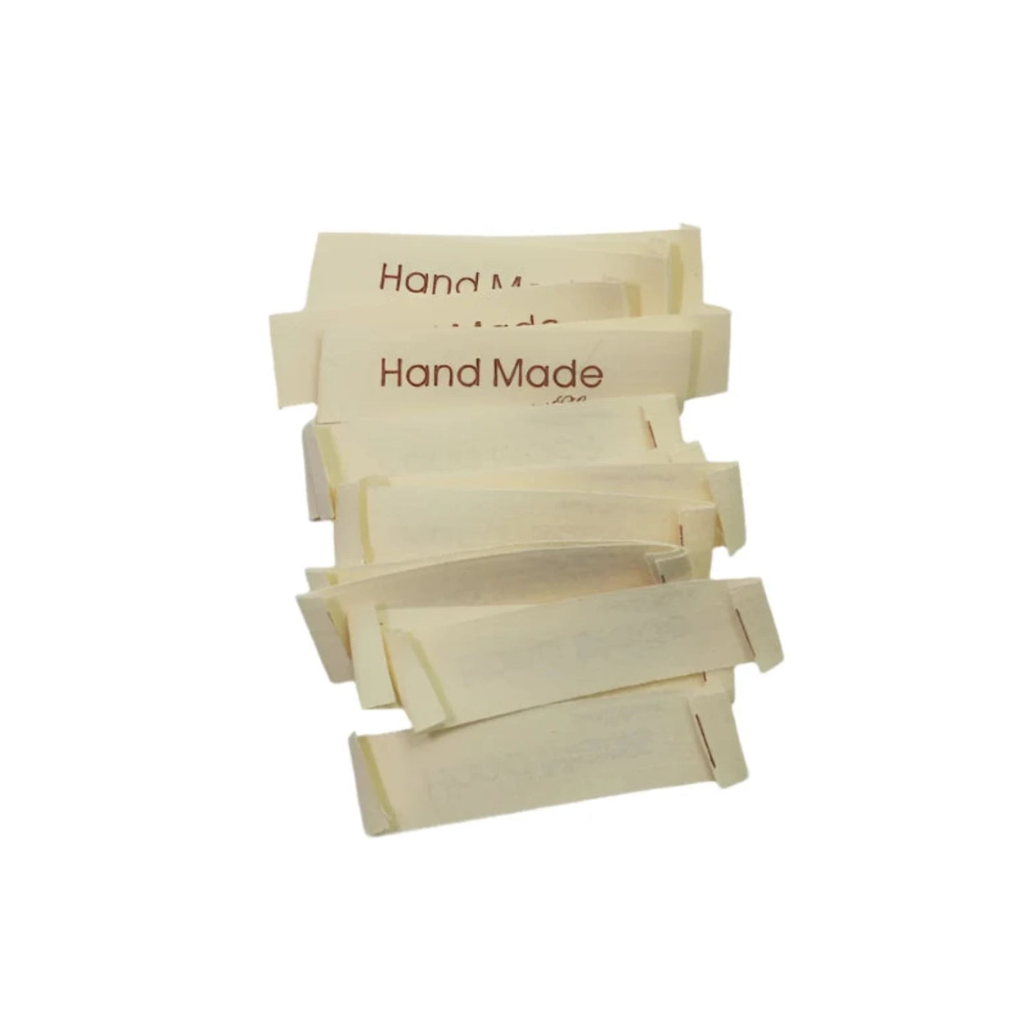 100PCS_White_Hand_Made_With_Love_Cotton_Woven_Labels_DIY_Craft_Quilting_Bags_Garment_Accessories_Materials