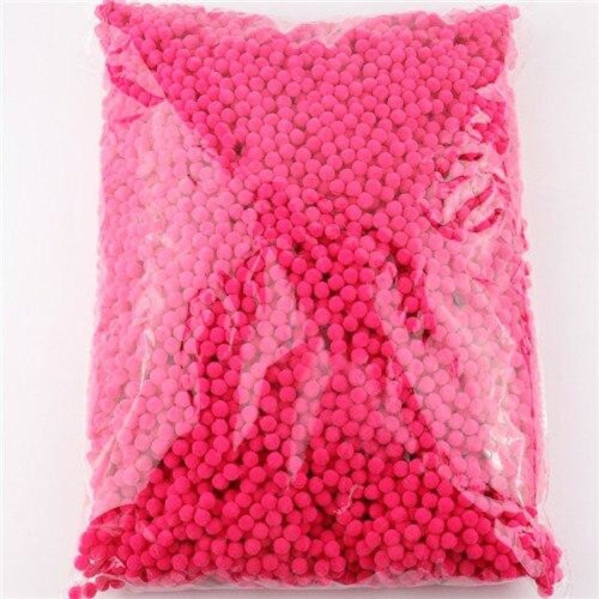 100g Pompoms 10mm Soft Fluffy Plush Balls Crafts Toys DIY Christmas Mixed - Aqua - Asia Sell