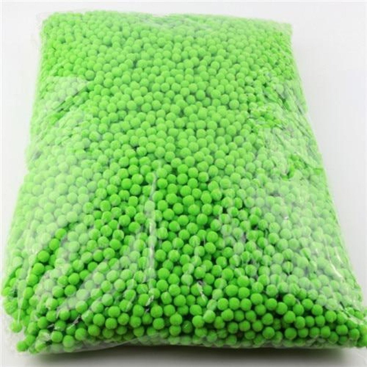 100g Pompoms 10mm Soft Fluffy Plush Balls Crafts Toys DIY Christmas Mixed - Green - Asia Sell