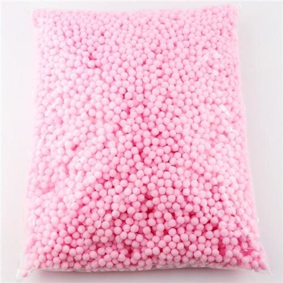 100g Pompoms 10mm Soft Fluffy Plush Balls Crafts Toys DIY Christmas Mixed - Light Pink - Asia Sell