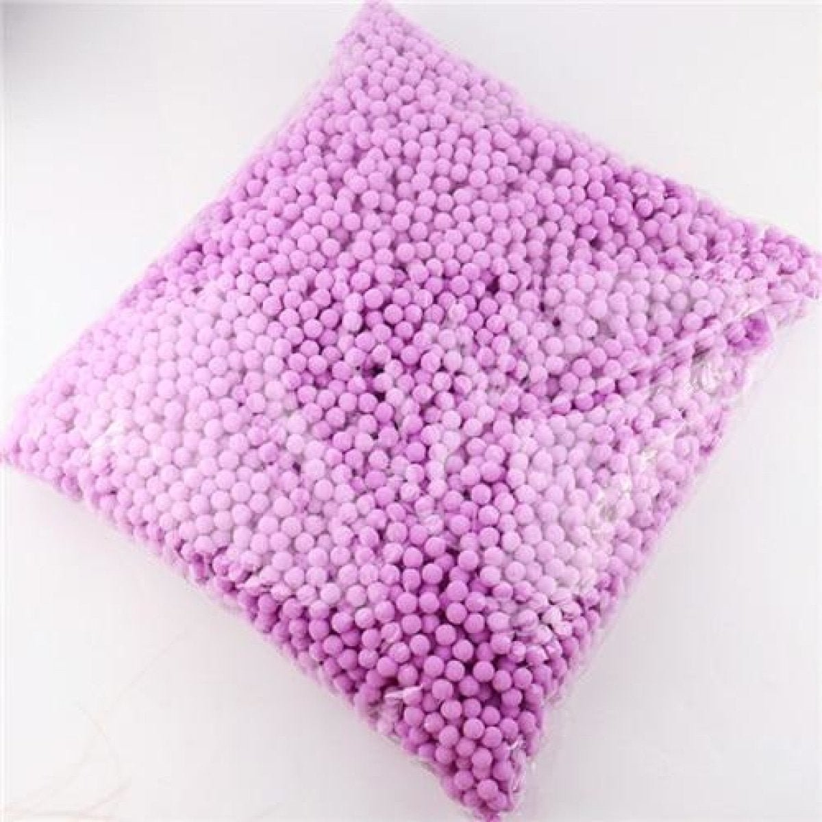 100g Pompoms 10mm Soft Fluffy Plush Balls Crafts Toys DIY Christmas Mixed - Red Orange - Asia Sell