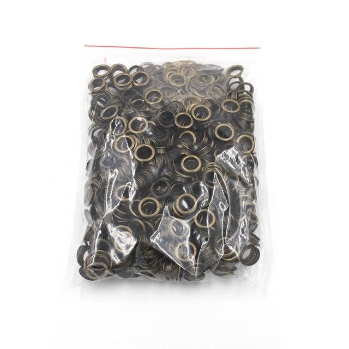 100pcs 10mm 12mm 14mm 17mm 20mm Eyelets Rivets Buttons Metal Buttonholes Clothing Bronze Chrome Gold Silver Grey Gun Metal DIY Craft - 10mm Bronze - Asia Sell