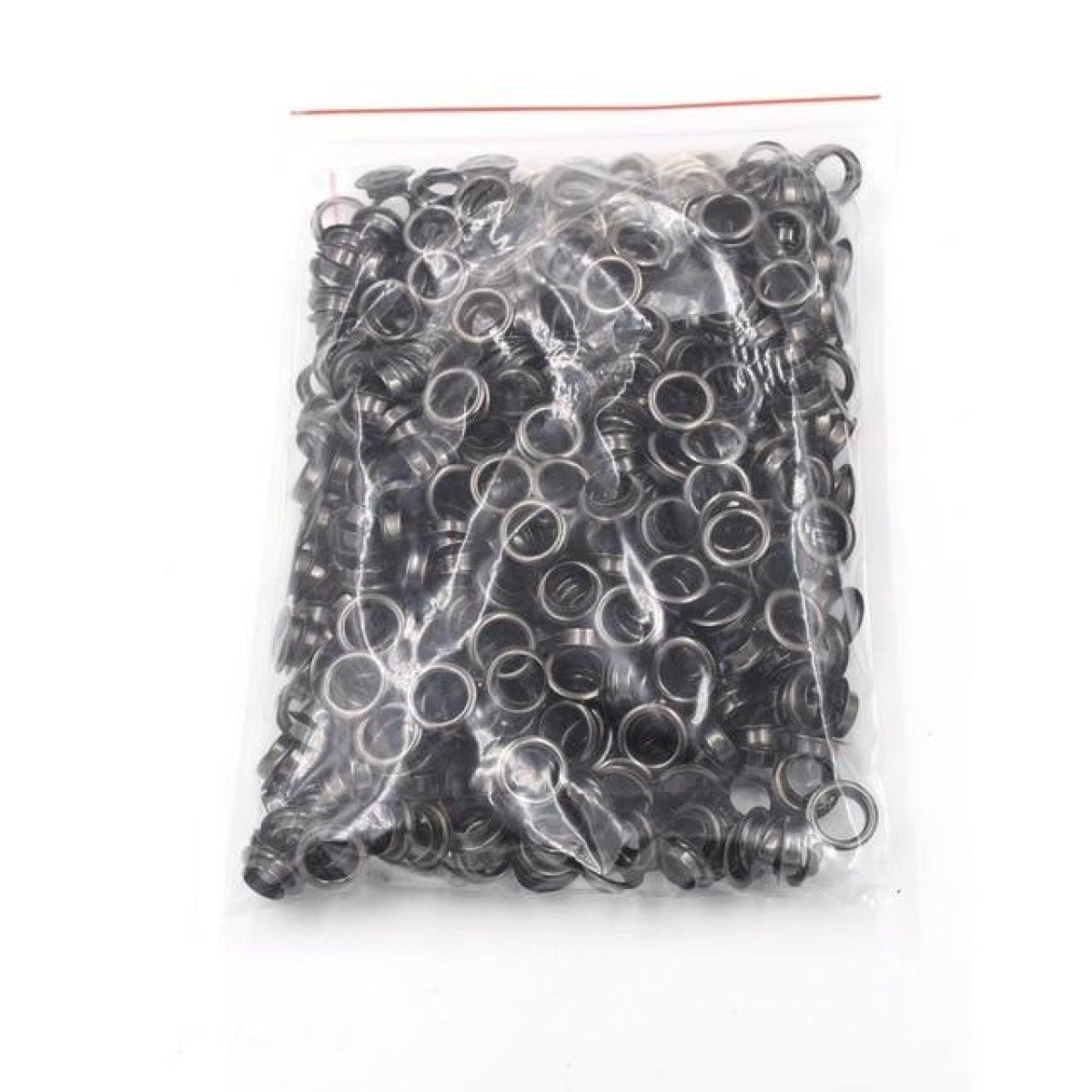 100pcs 10mm 12mm 14mm 17mm 20mm Eyelets Rivets Buttons Metal Buttonholes Clothing Bronze Chrome Gold Silver Grey Gun Metal DIY Craft - 10mm Gun Metal Black - Asia Sell