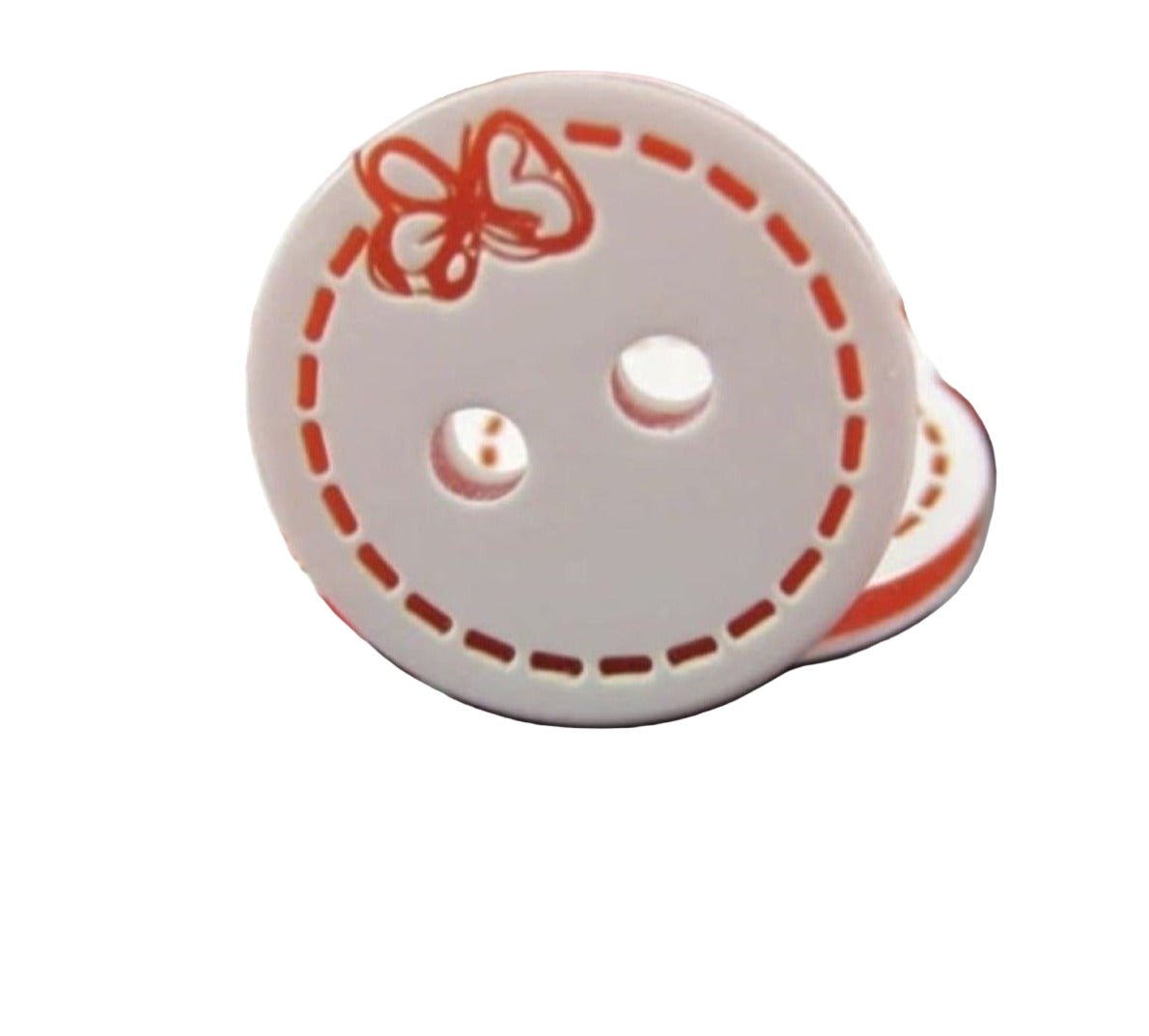 100pcs 12.5mm Butterfly 2 Holes Mixed Round Bowknot Resin Buttons For Clothes Crafts Sewing Scrapbooking - - Asia Sell