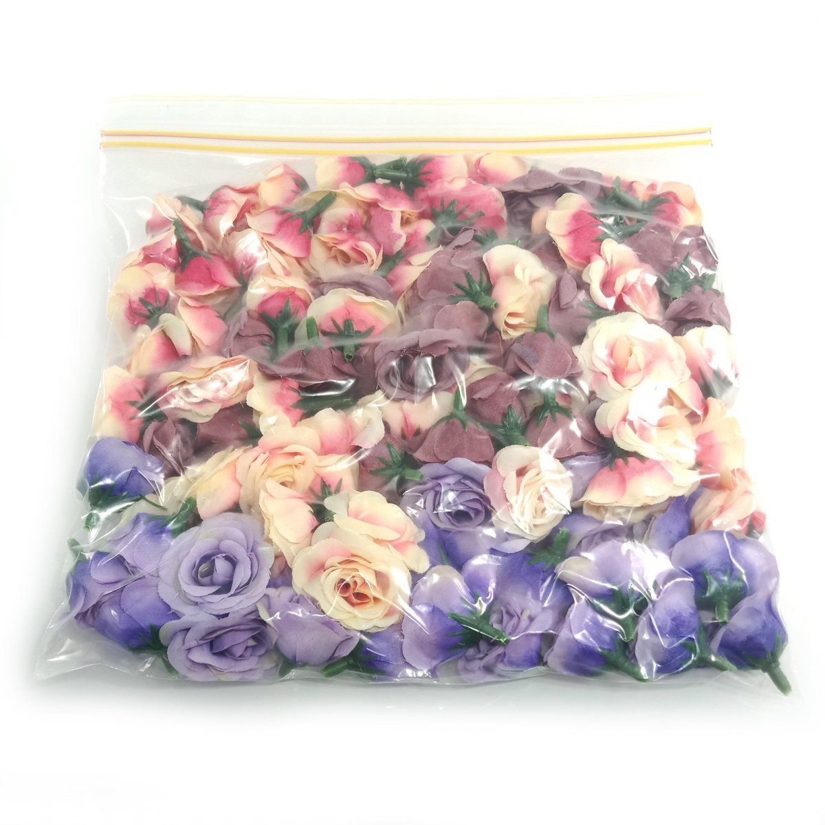 100pcs 2.5cm Mini Rose Cloth Artificial Flower For Wedding Party Home Decorations - - Asia Sell