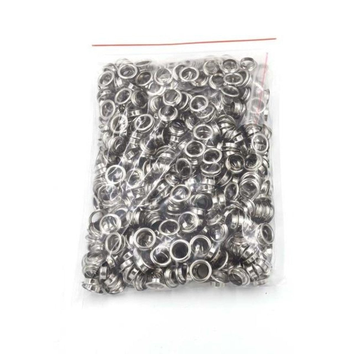 100pcs 2mm 3mm 3.5mm 4mm 4.5mm 5mm 6mm 8mm Eyelets Rivets Metal Buttonholes Buckle Clothing Buttons Bronze Chrome Gold Silver Grey Gun Metal Craft - 1.5mm Silver (no backings) - Asia Sell