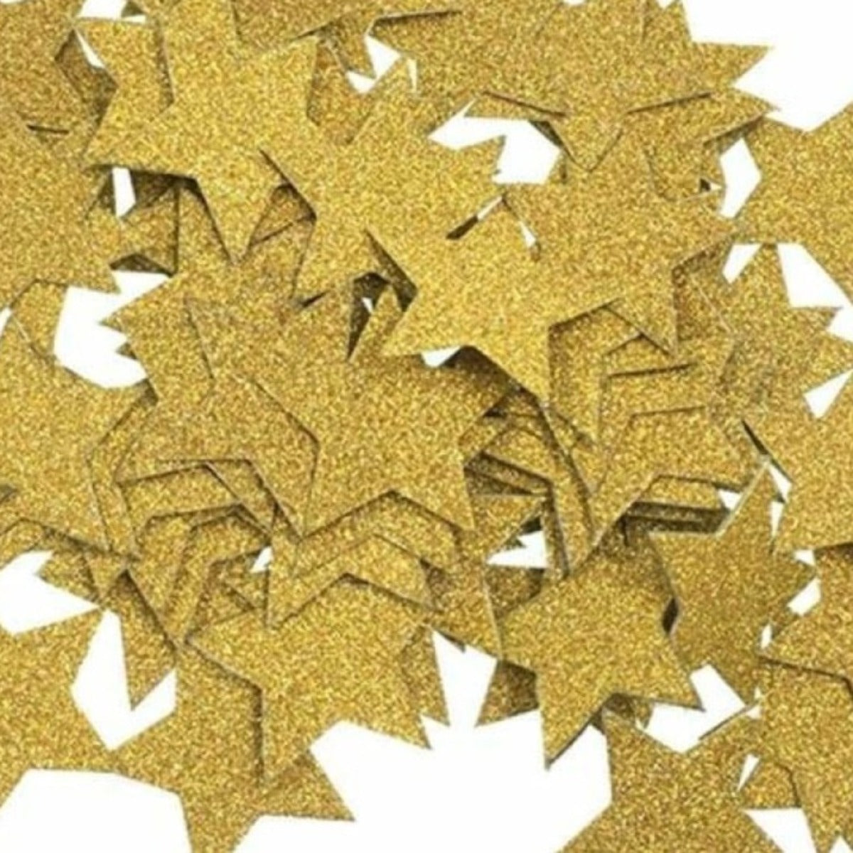 100pcs 3cm Stars GOLD GLITTER SPARKLES Birthday Wedding Party Decorations Confetti - - Asia Sell
