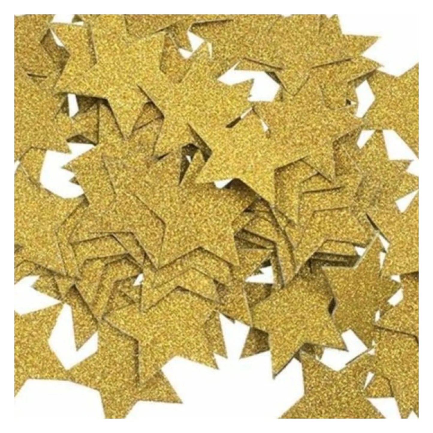 100pcs 3cm Stars GOLD GLITTER SPARKLES Birthday Wedding Party Decorations Confetti - - Asia Sell