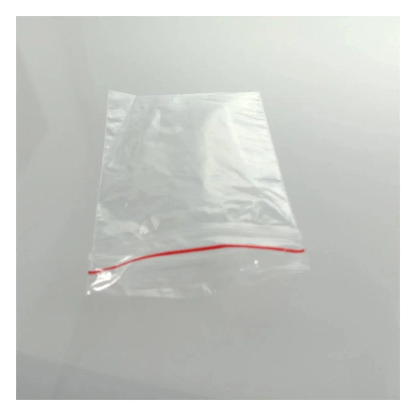 100pcs 6x8cm Clipseal Sealer Small Plastic Zip Bags Thin Satchels - - Asia Sell
