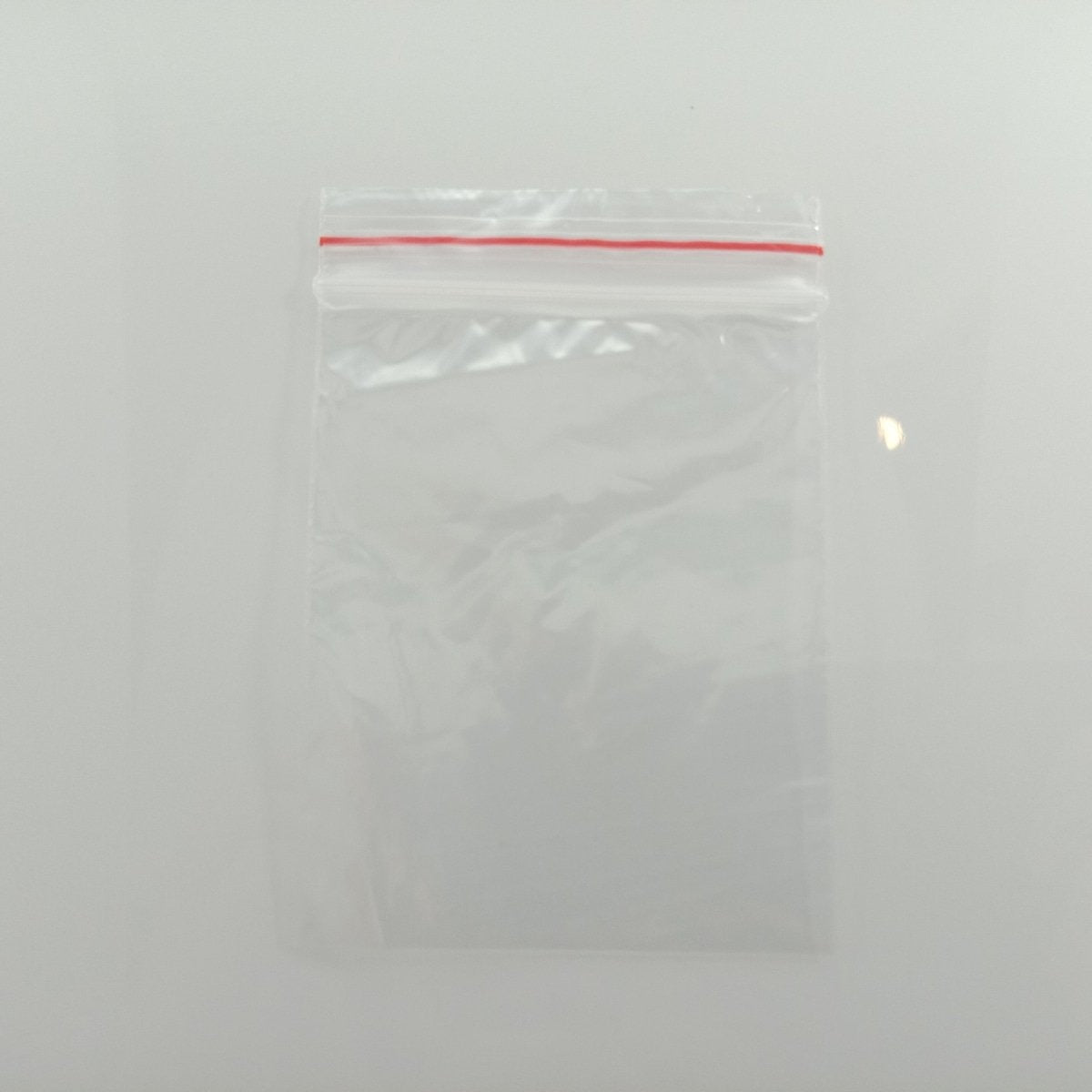 100pcs 6x8cm Clipseal Sealer Small Plastic Zip Bags Thin Satchels - - Asia Sell