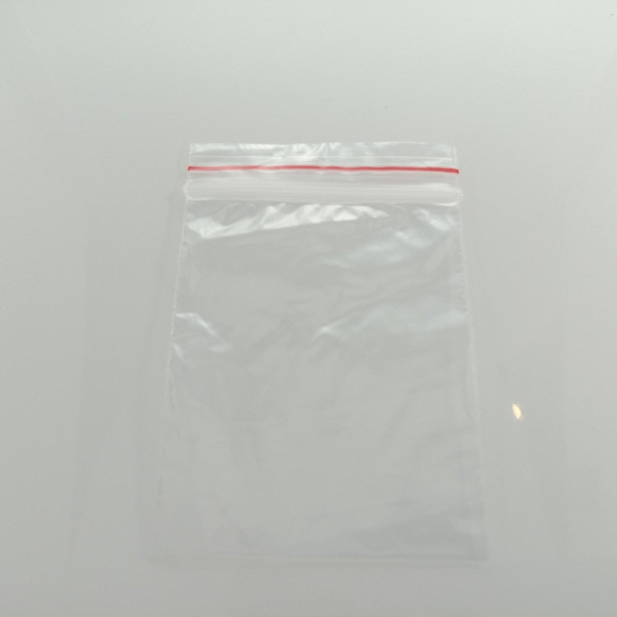 100pcs 6x8cm Clipseal Sealer Small Plastic Zip Bags Thin Satchels - - Asia Sell
