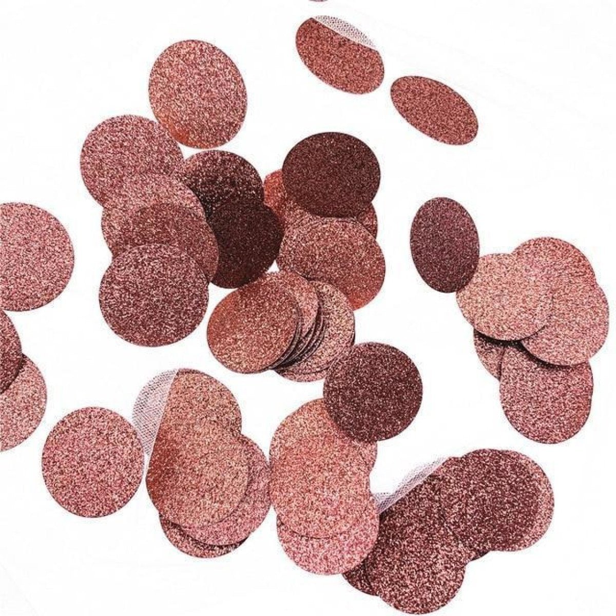100pcs Cardboard Confetti Star Circle Heart Baby Shower Birthday Wedding Decorations Party - Circle - Rose - Asia Sell