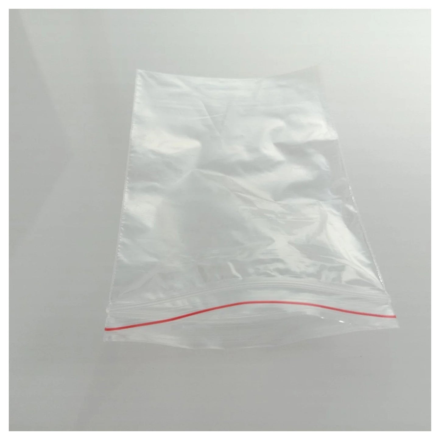 100pcs Clipseal Sealer Bags 8x12cm Small Plastic Zip Satchels Thin - - Asia Sell