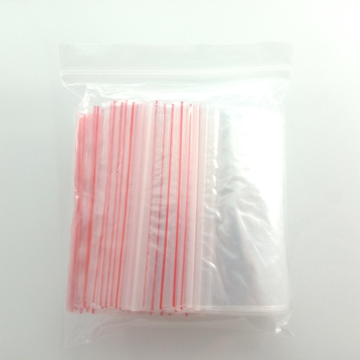 100pcs Clipseal Sealer Bags 8x12cm Small Plastic Zip Satchels Thin - - Asia Sell