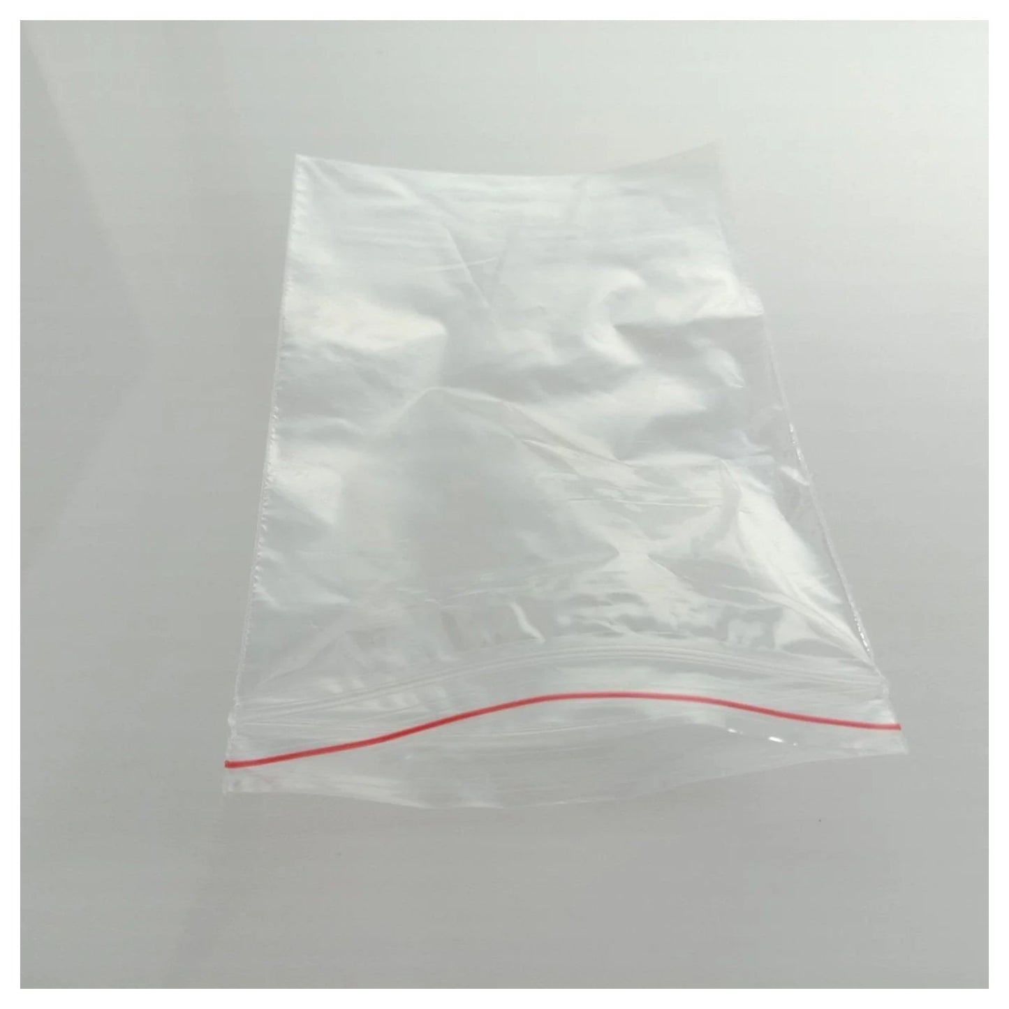 100pcs Clipseal Sealer Satchels 9x13cm Small Plastic Zip Bags Thin - - Asia Sell
