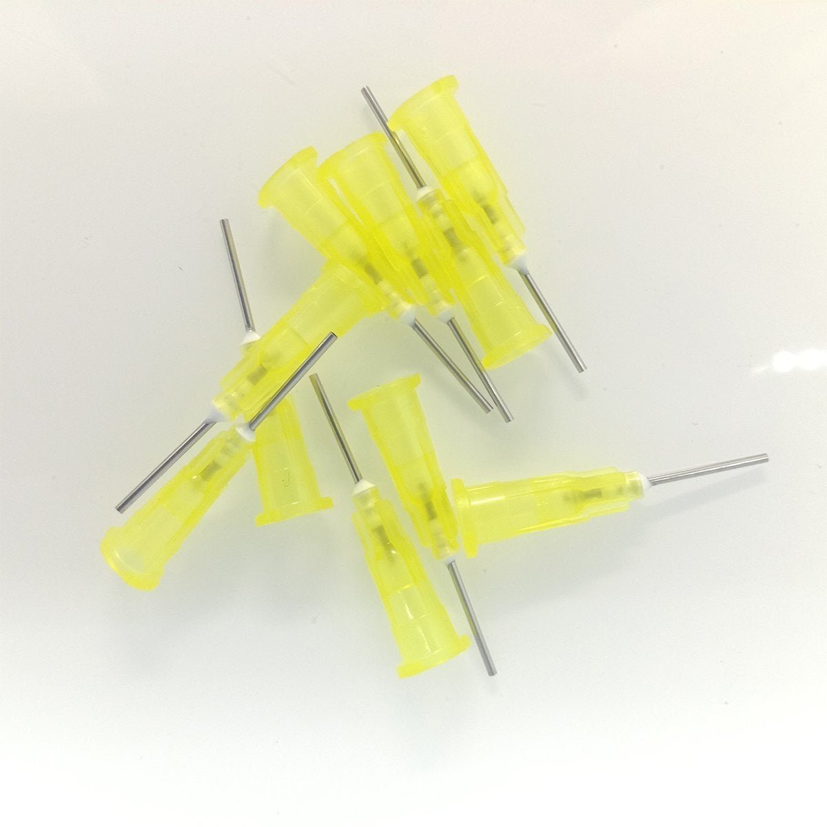 100x 14G 15G 16G 18G 19G 20G 21G 23G 25G 27G Dispensing Needle Tips S/S Glue Dispenser Needles 0.5" Tubing Length - 20G - Asia Sell