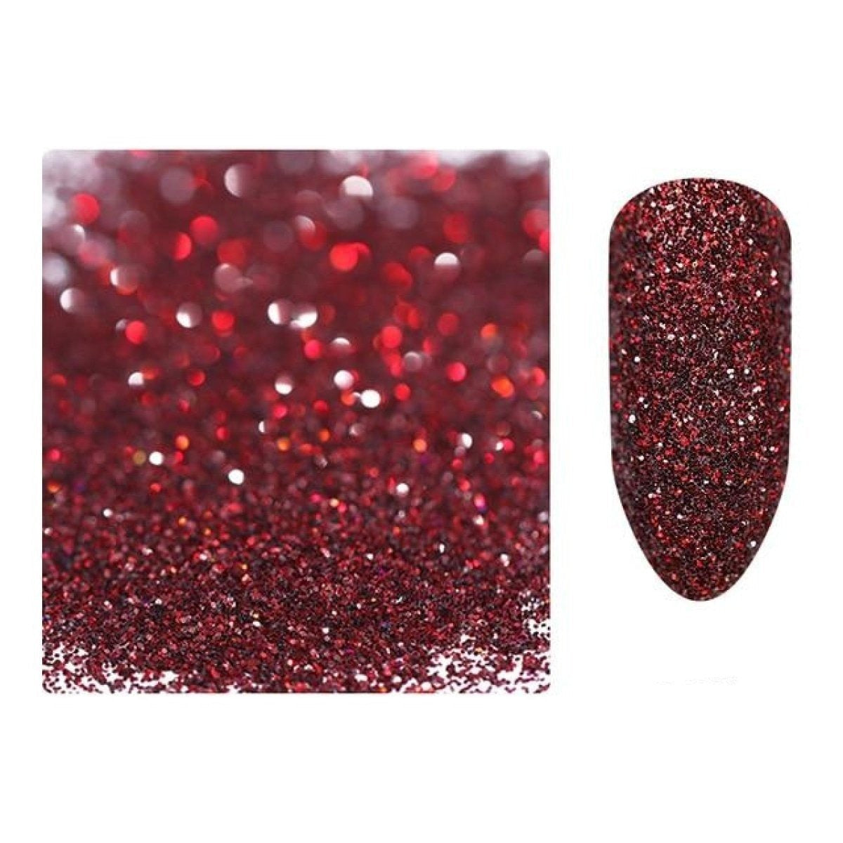 10g Holographic Nail Glitter Powder Nail Art Glitter Dust Nail Decorations - 10 - Asia Sell