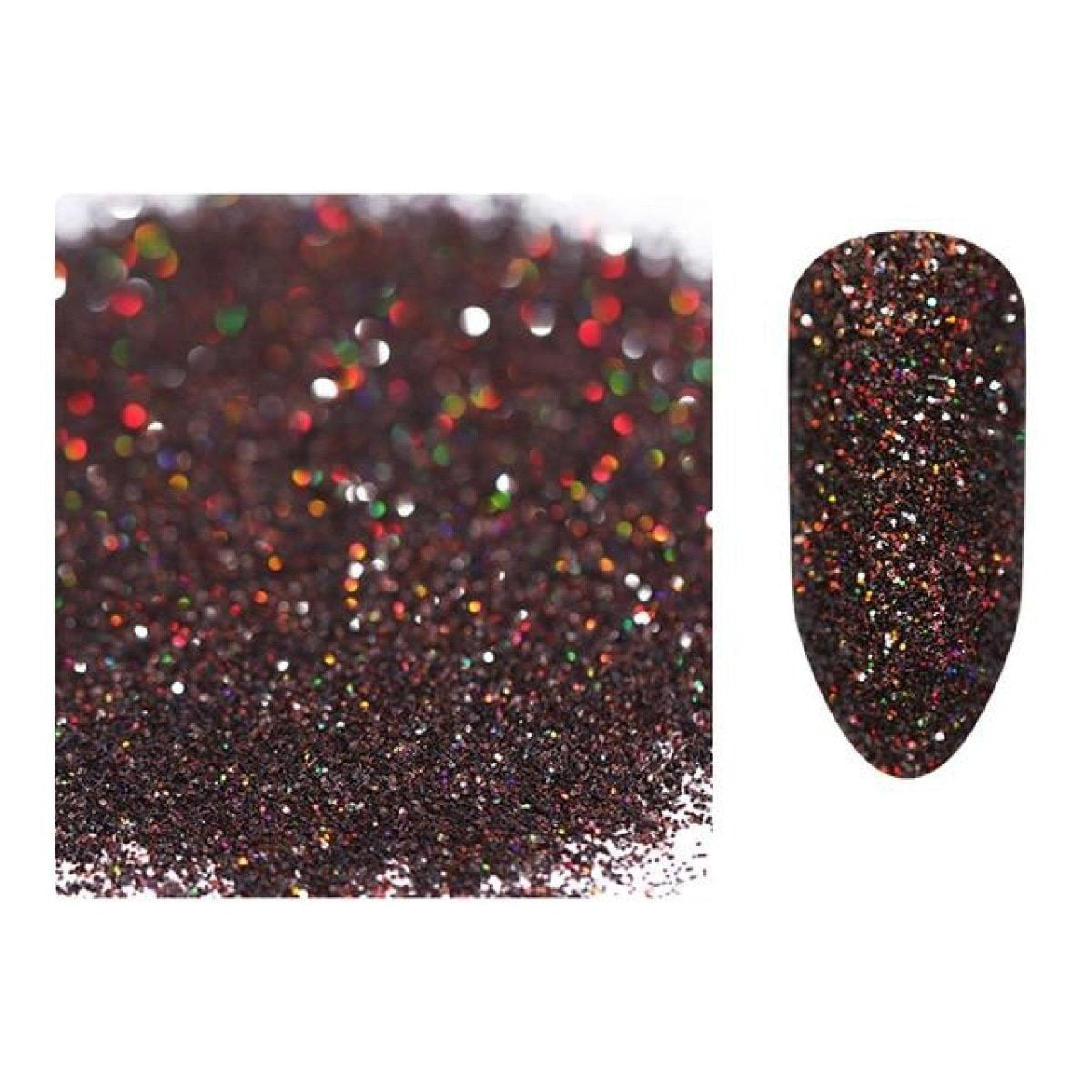 10g Holographic Nail Glitter Powder Nail Art Glitter Dust Nail Decorations - 11 - Asia Sell