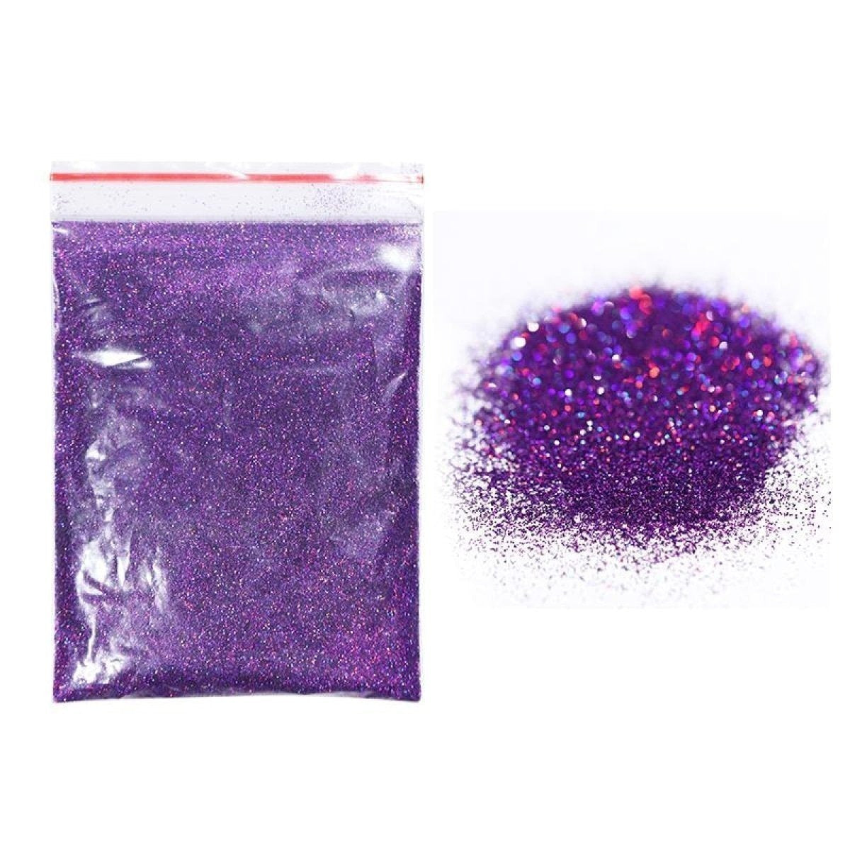10g Holographic Nail Glitter Powder Nail Art Glitter Dust Nail Decorations - 12 - Asia Sell