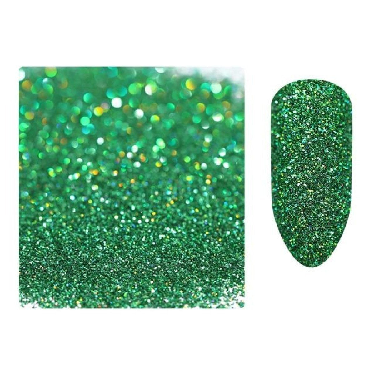 10g Holographic Nail Glitter Powder Nail Art Glitter Dust Nail Decorations - 13 - Asia Sell