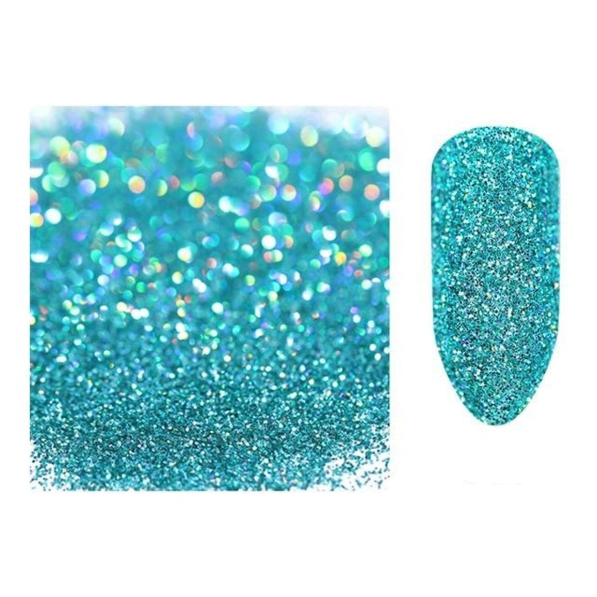 10g Holographic Nail Glitter Powder Nail Art Glitter Dust Nail Decorations - 14 - Asia Sell