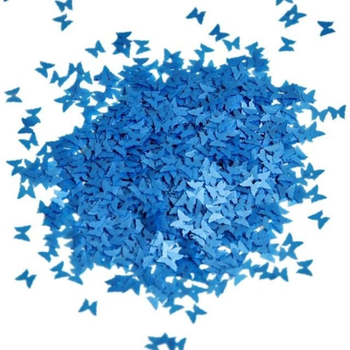 10g Neon Butterfly Glitter for Face Body Nail Art Neon Bright - Blue - Asia Sell