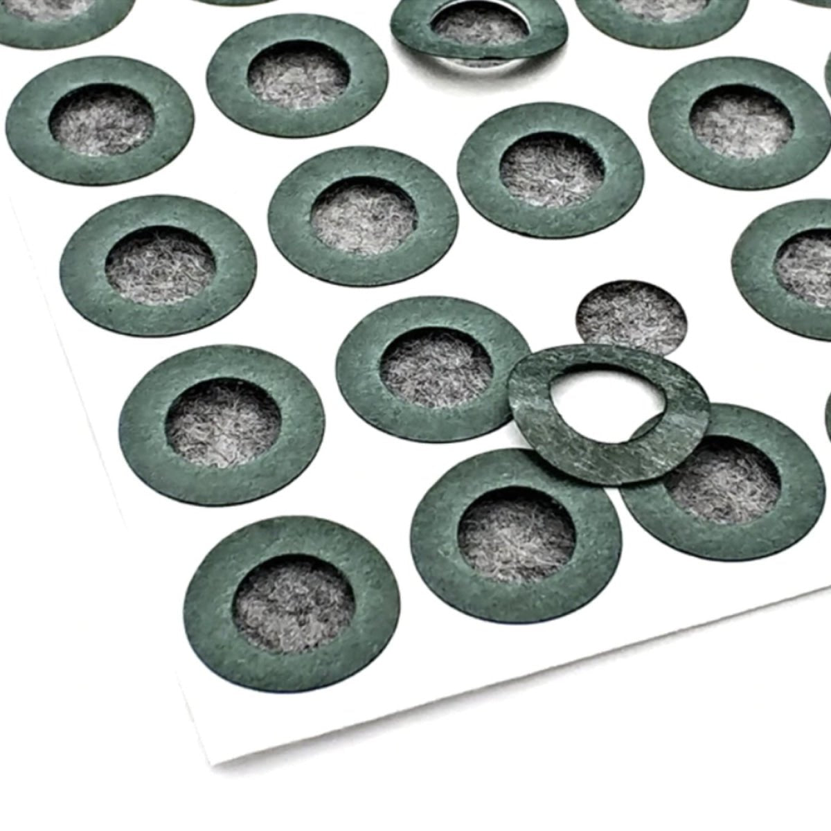 10mtr / 1000pcs 1S 18650 Barley Paper Li-ion Battery Insulation Gasket for Battery Pack Pad - 1080 centre-removed circles - - Asia Sell