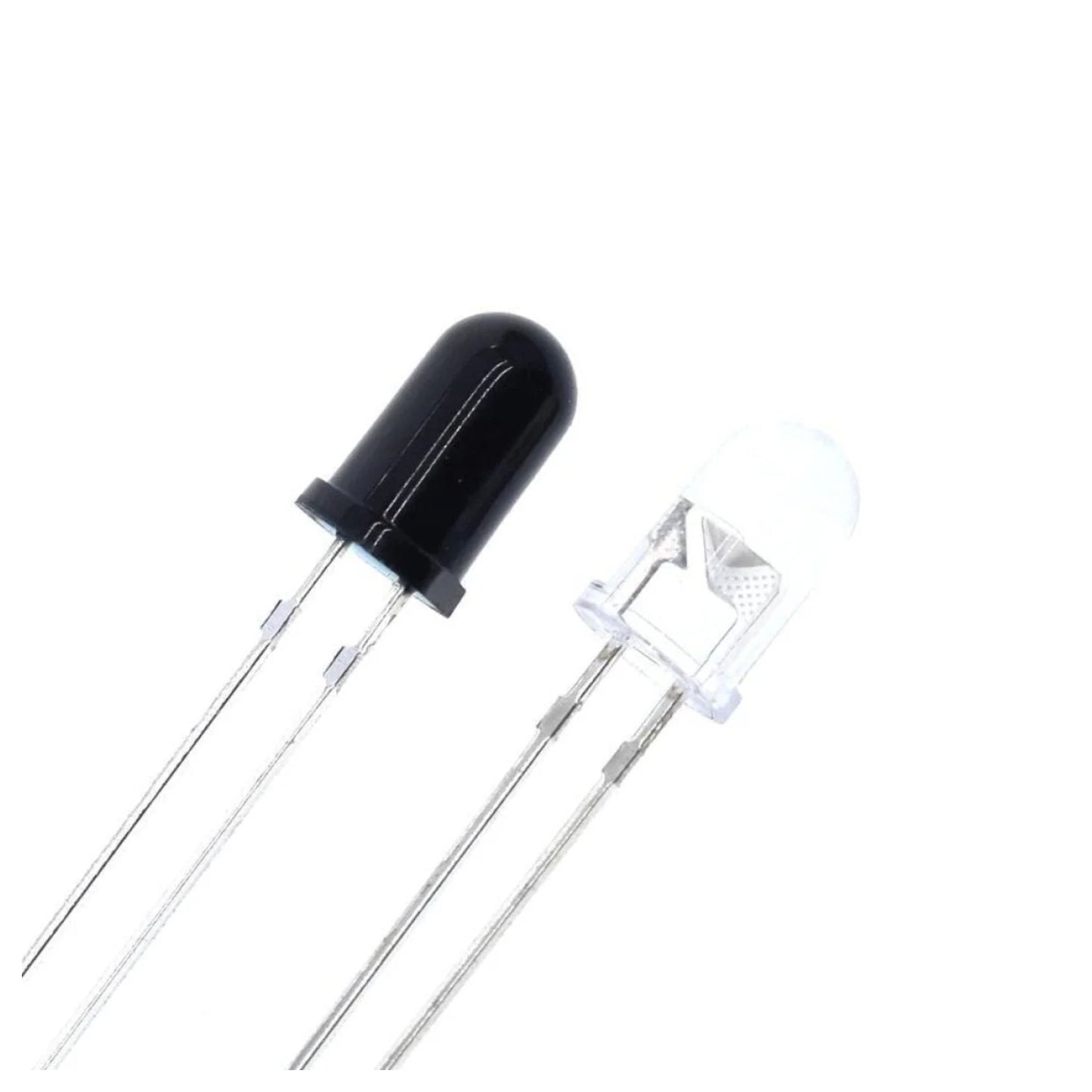 10pairs 5mm 940nm LEDs Infrared Emitter and IR Receiver Diode Diodes 301A - - Asia Sell
