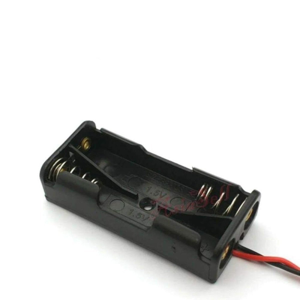 10pcs 2xAAA Battery Holder 2x1.5V AAA 3.0V Box Case Leads Wires 2 x AAA Holders - - Asia Sell