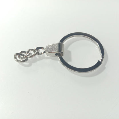 10pcs 30mm KC Gold Bronze Silver Rhodium Keyring Keychain Split Ring Chain Key Rings Key Chains - Gold - - Asia Sell