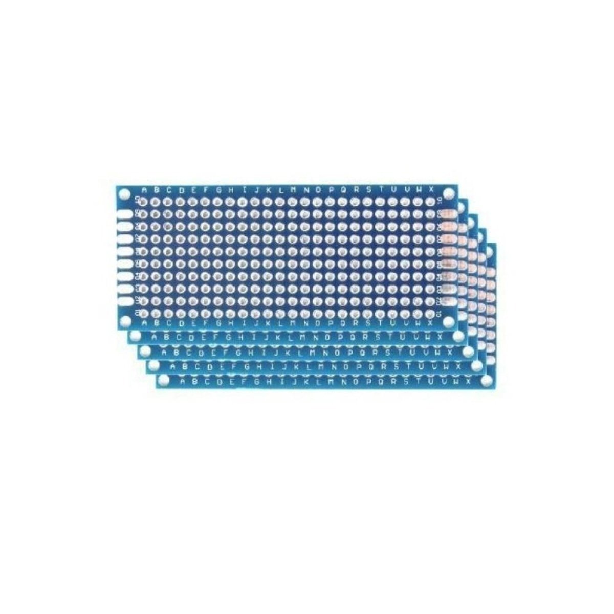 10pcs 30x70mm Double Sided Prototyping Board 3x7cm 7x3cm - - Asia Sell