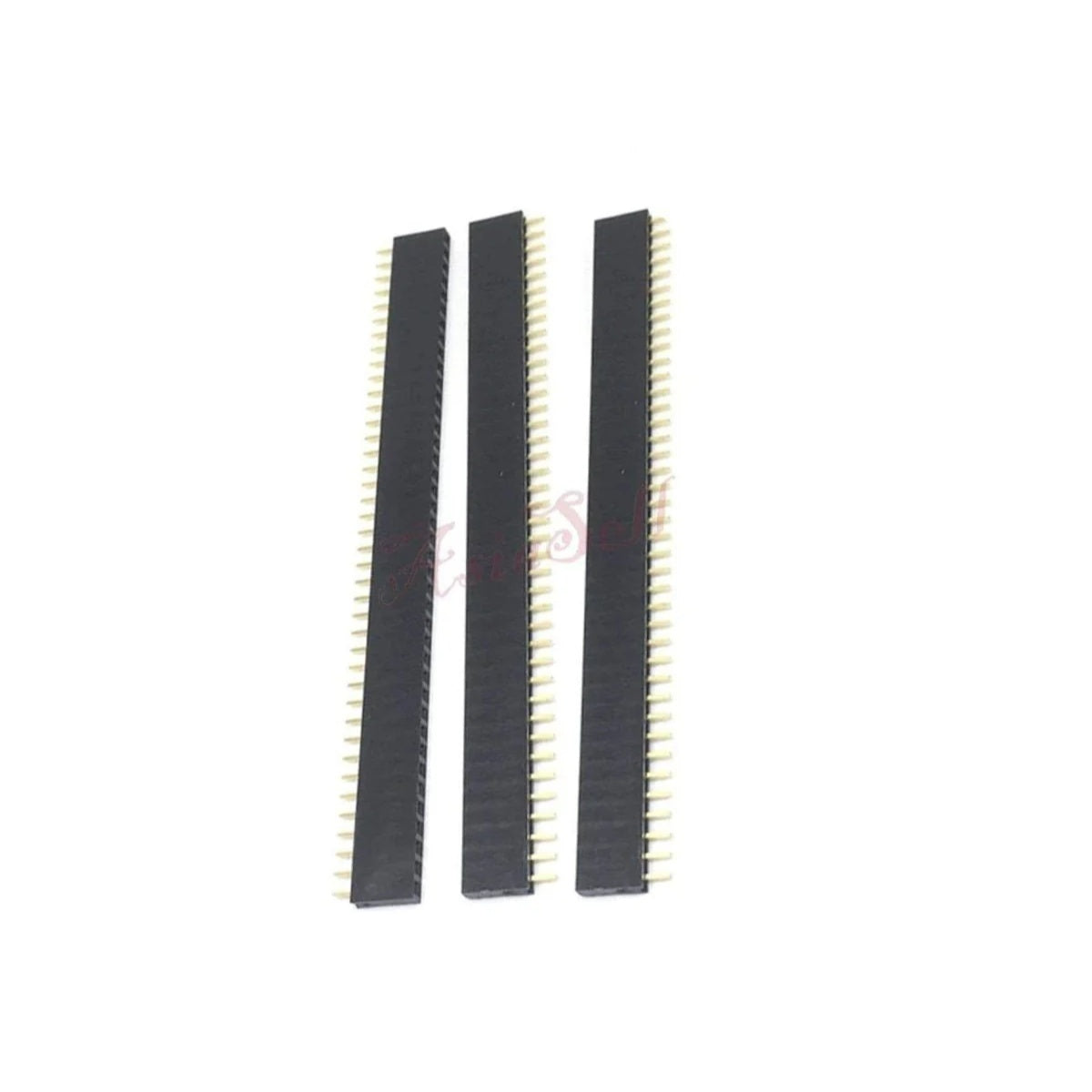 10pcs 40 Pin 1x40 Single Row Female Male 2.54mm Pitch Header Straight Right Angle Adapter - 10x Straight Female - Asia Sell
