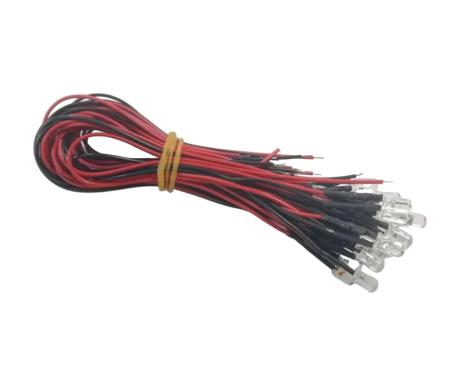 10pcs 5mm 3.4V-12V RGB Slow Flash Wired LEDs LED Car/Boat Light - - Asia Sell