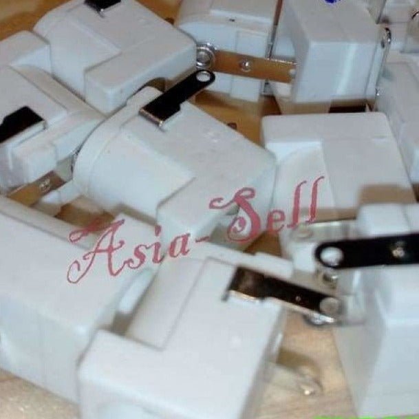 10pcs DC-005 DC Jack Power 5.5mm x 2.1mm Socket Female PCB Mount Charger - White - - Asia Sell