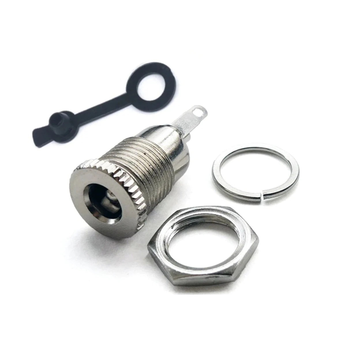 10pcs DC099 Copper 5.5x2.5mm Female DC Socket Jack Power Plug Female Panel Mount - Asia Sell