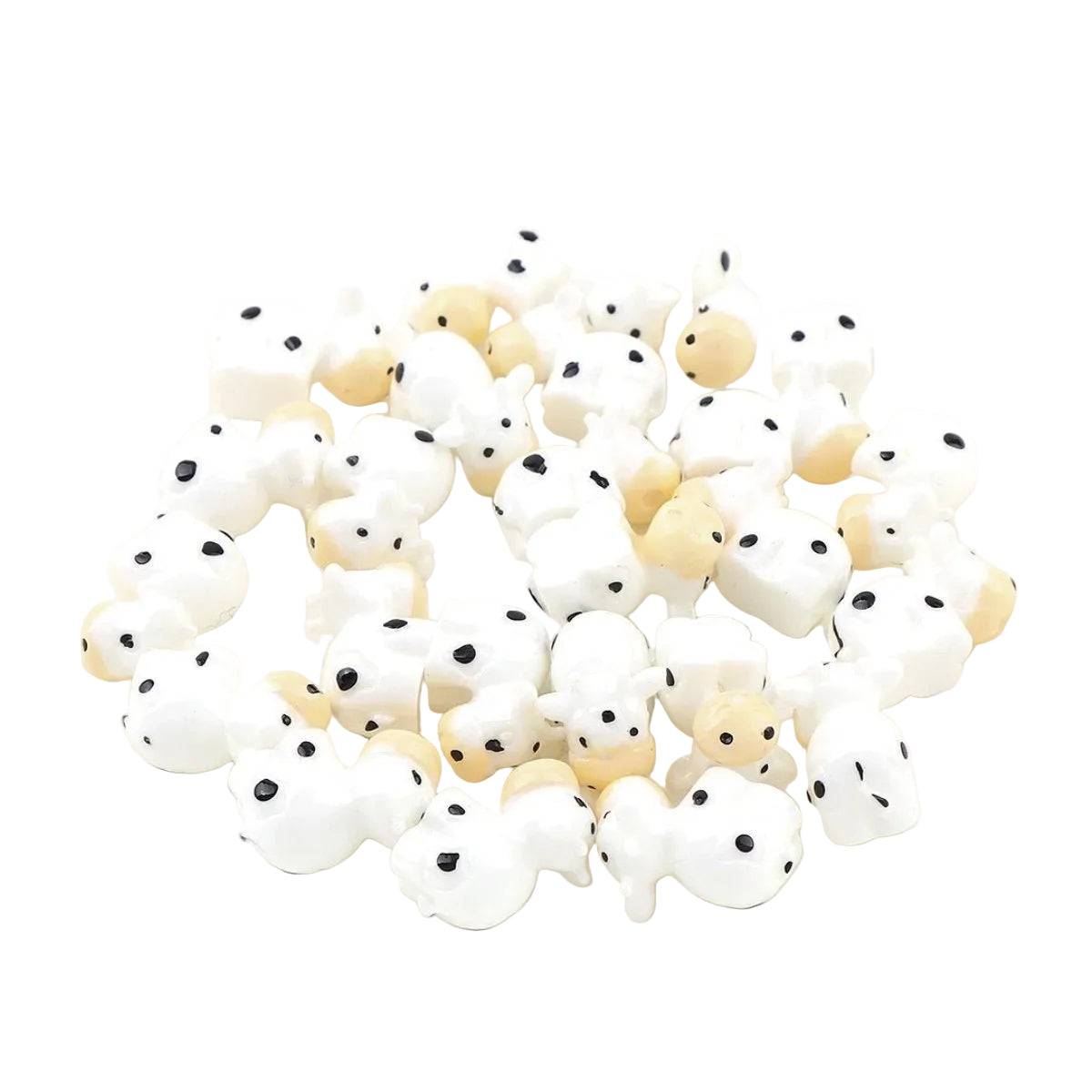 10pcs Figurine Cows Miniature Mini Garden Figurine Animal Craft Toy - - Asia Sell