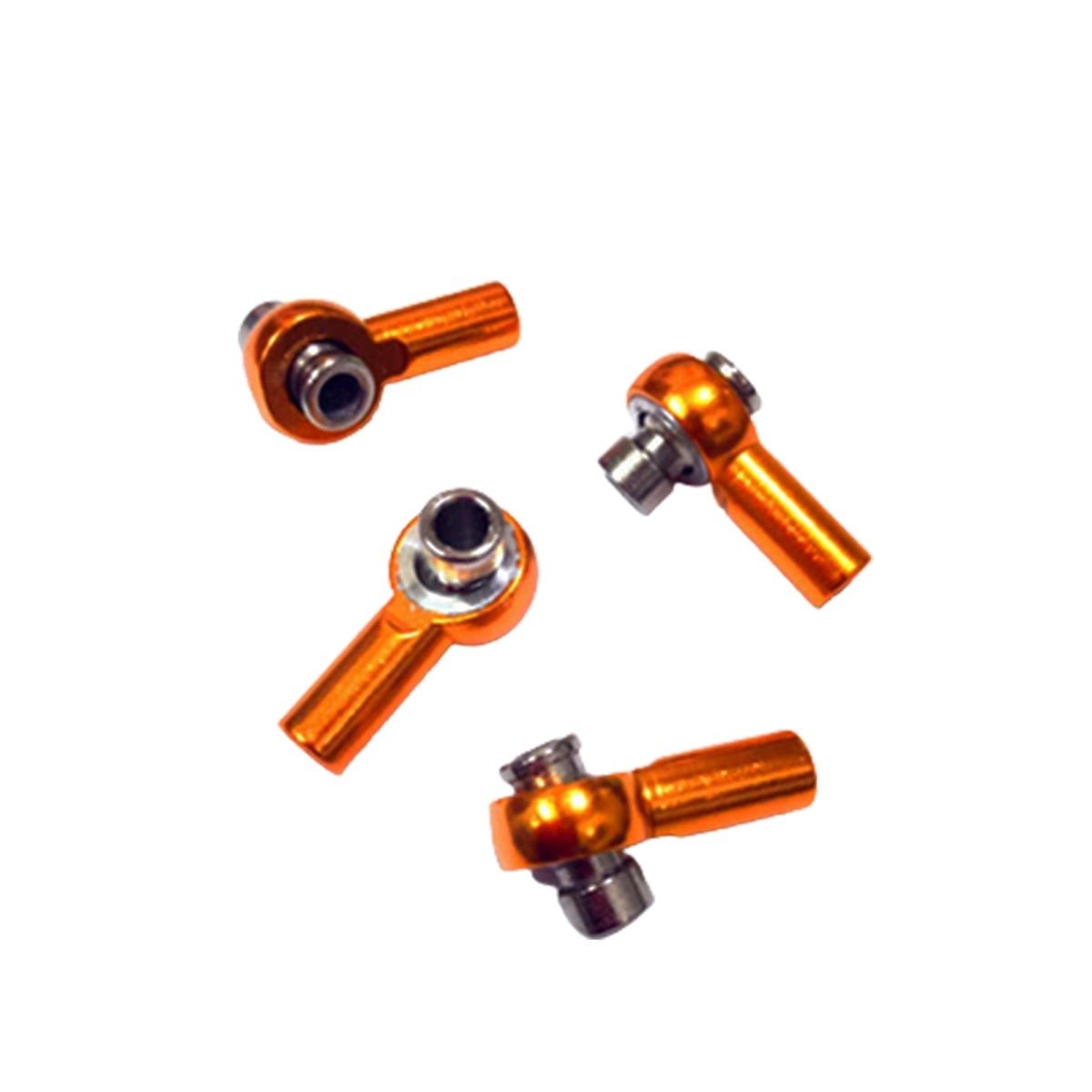 10pcs M3 Ball Head Aluminium Steering Link End Holder Tie Rod 26mm - Gold M3 - Asia Sell