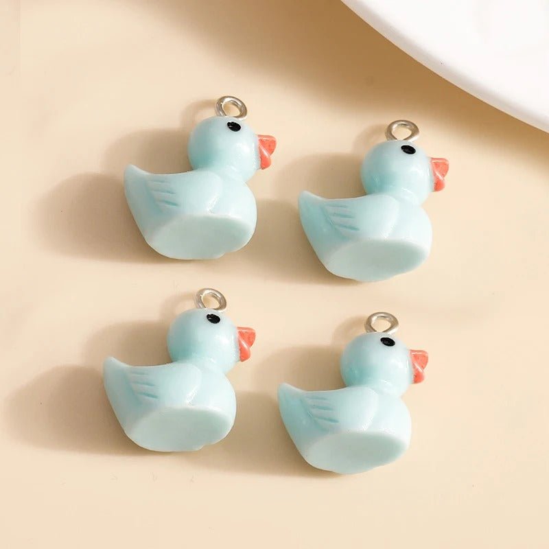 10pcs Miniature Mini Garden Animal Figurines Charms with Loop Pendant Craft - Pigs - Asia Sell