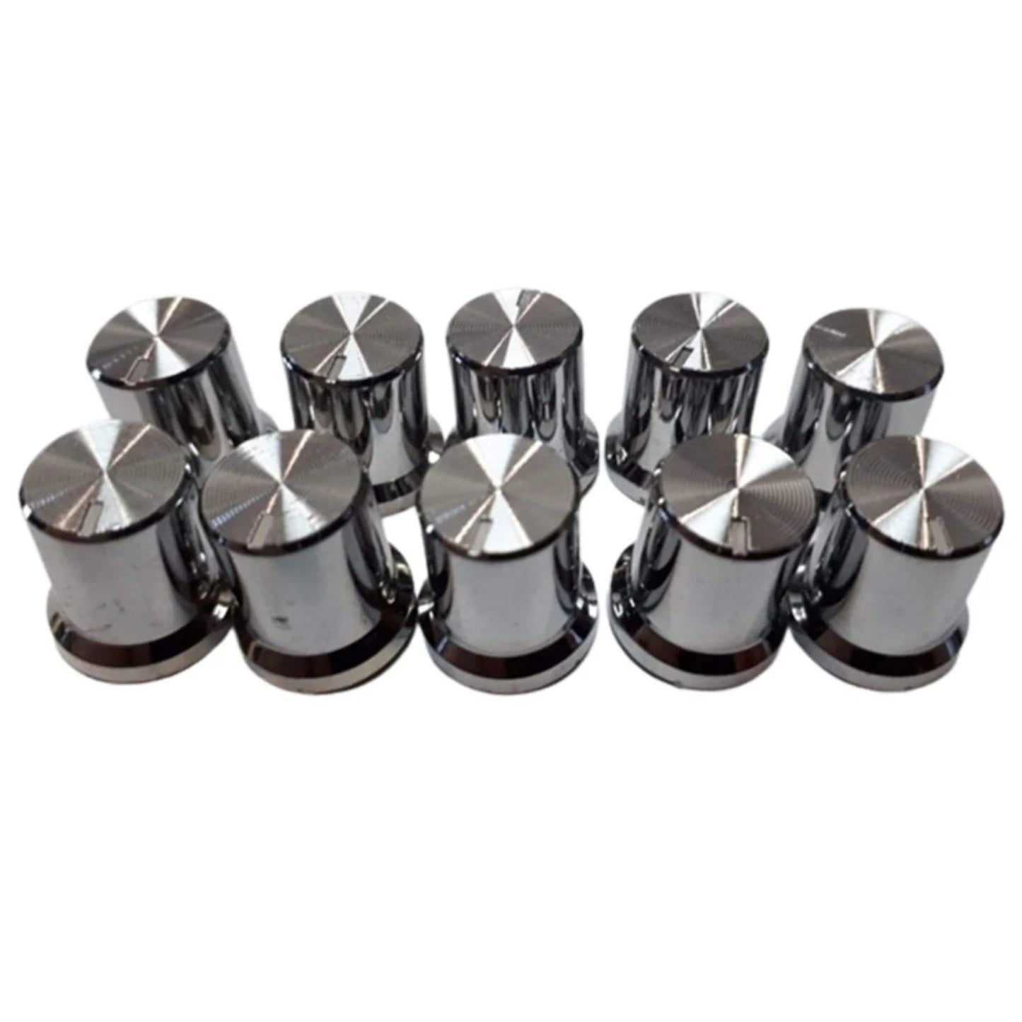 10pcs Rotary Encoder Knobs Potentiometer 6mm Shaft Volume Control Knob - A - Asia Sell