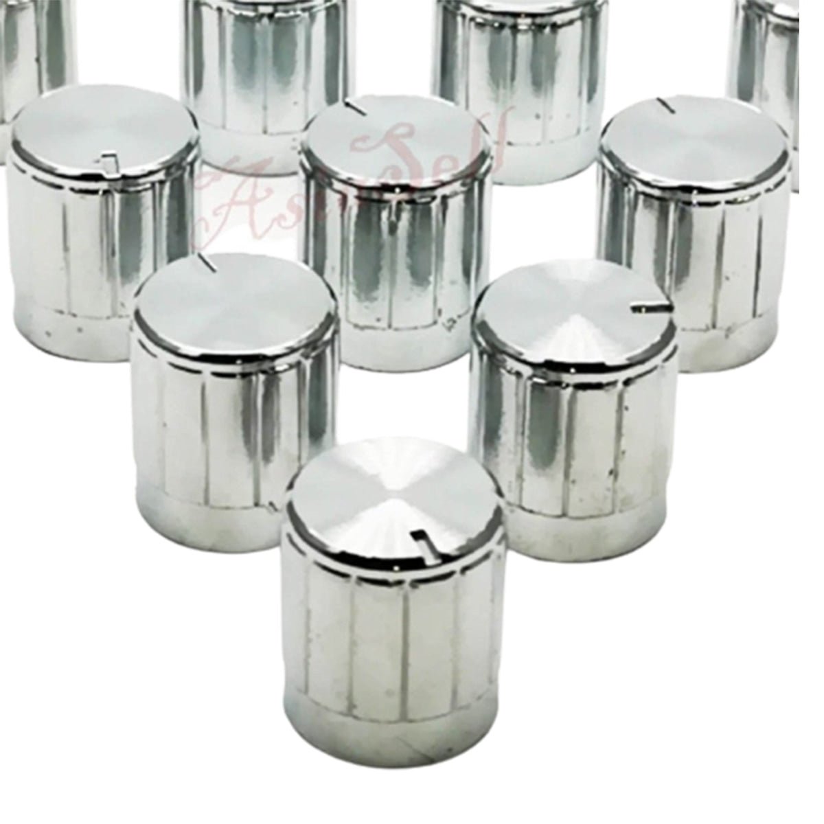 10pcs Rotary Encoder Knobs Potentiometer 6mm Shaft Volume Control Knob - B - Asia Sell