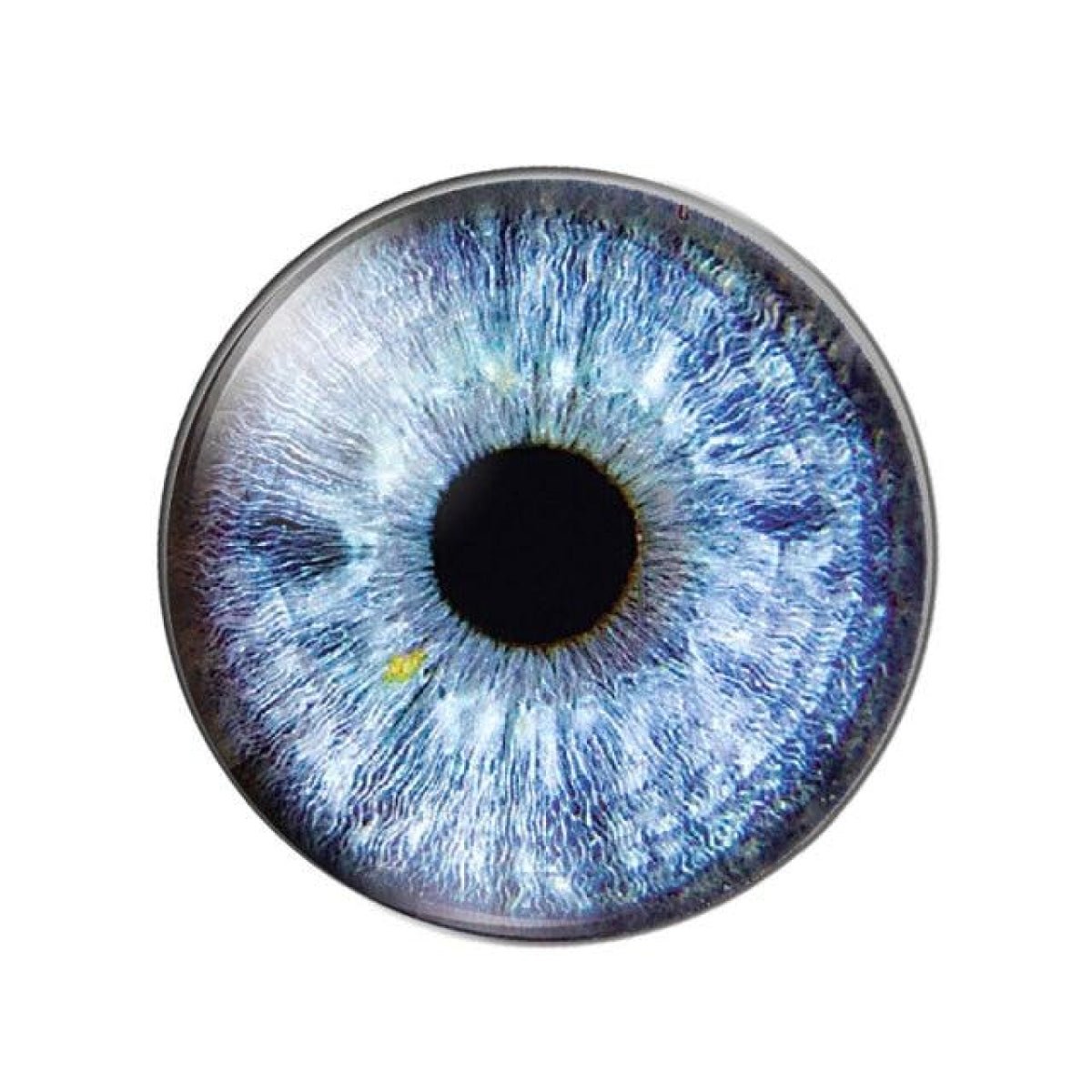 10pcs Round Glass Doll Eyes 10mm-25mm Cabochons Orange Yellow Green Purple Blue - 10mm - Asia Sell